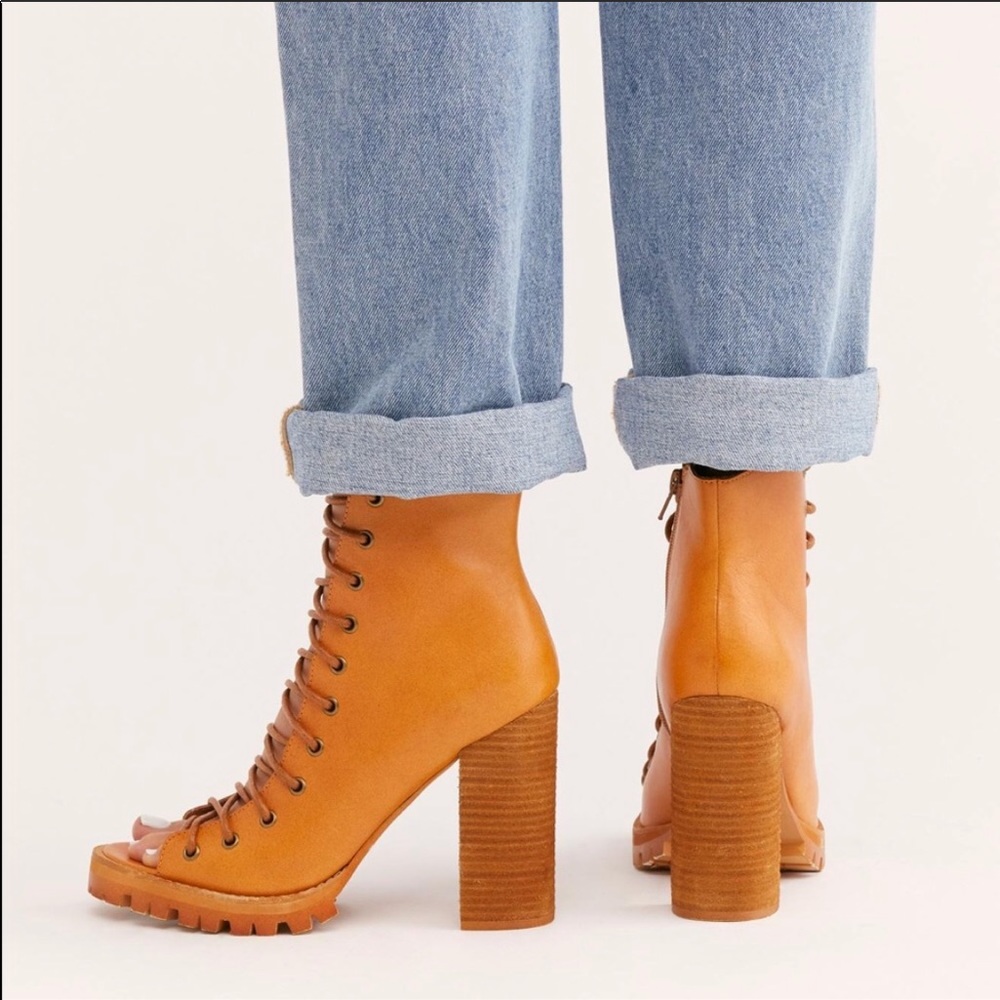 Free people Palermo heels boots - Picture 3 of 4